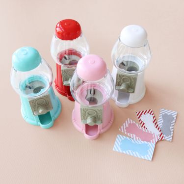 Mini Gumball Machine Place Card Holders